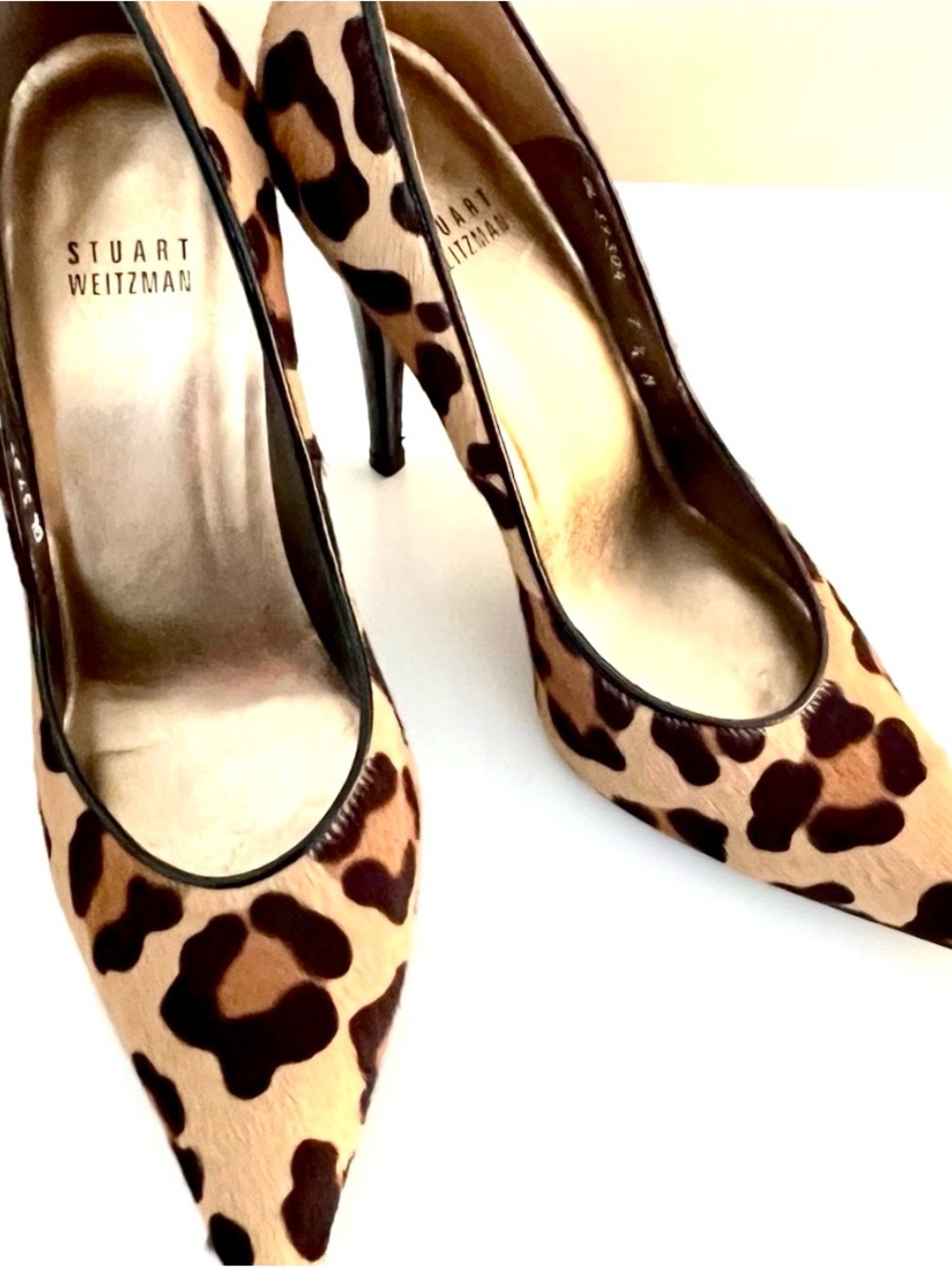 Stuart Weitzman Leopard Print Heels - Picture 7 of 15